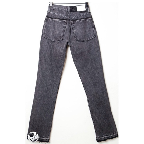 EB Denim Denim - NWT EB Denim Black Two Jean Size 27 Inseam 33 High Rise Straight Made in USA
